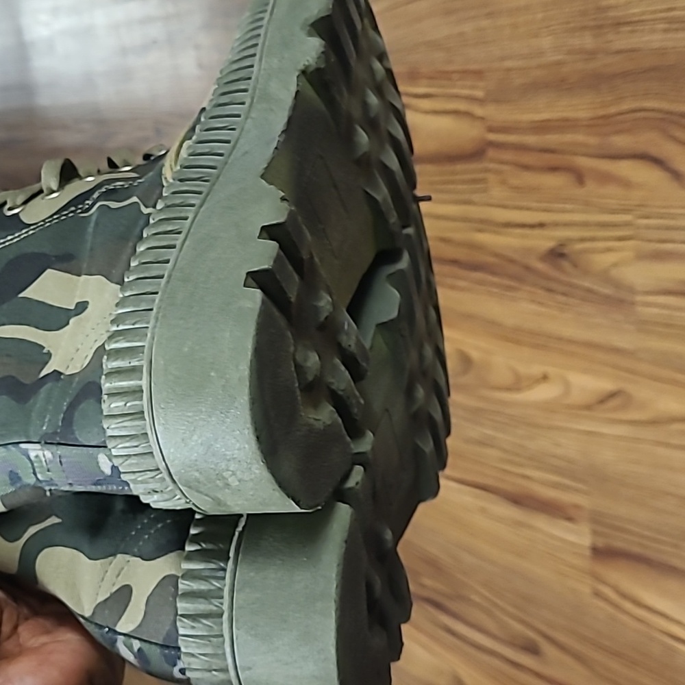 Olivia Miller Green Camouflage Chukka Boots - Picture 6 of 6